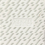 Hermes Boots Flocon Leather Mouton White Brown — view 5