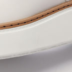 Hermes Boots Flocon Leather Mouton White Brown — view 8