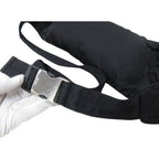 Prada Body Bag Triangle Logo Waist Black Nylon — view 6