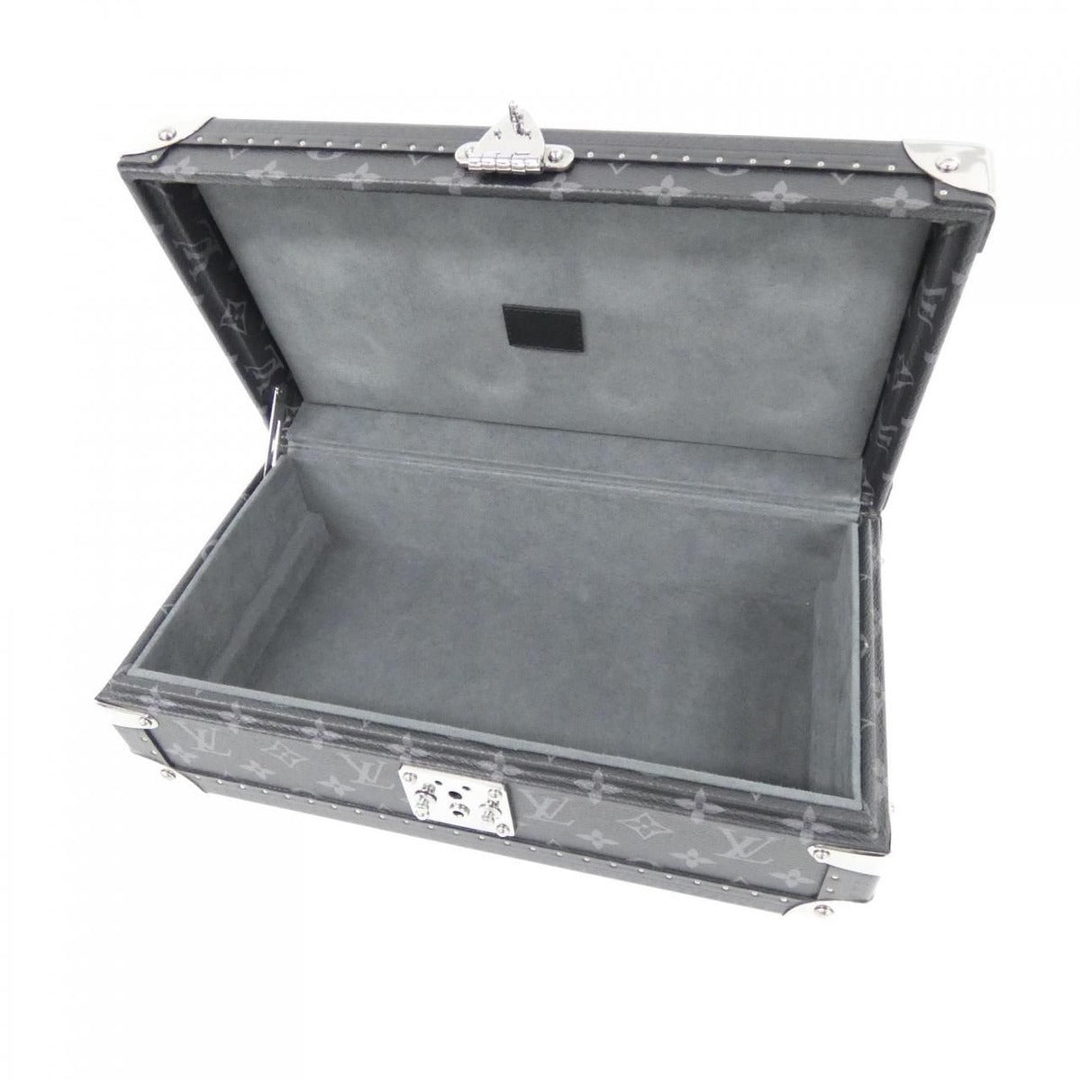 Louis Vuitton Monogram Eclipse Coffret 8 Montre Watch Case — view 7