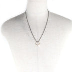 Gucci Ouroboros Chain Necklace Silver Gold — view 2