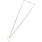 Gucci Ouroboros Chain Necklace Silver Gold — view 3