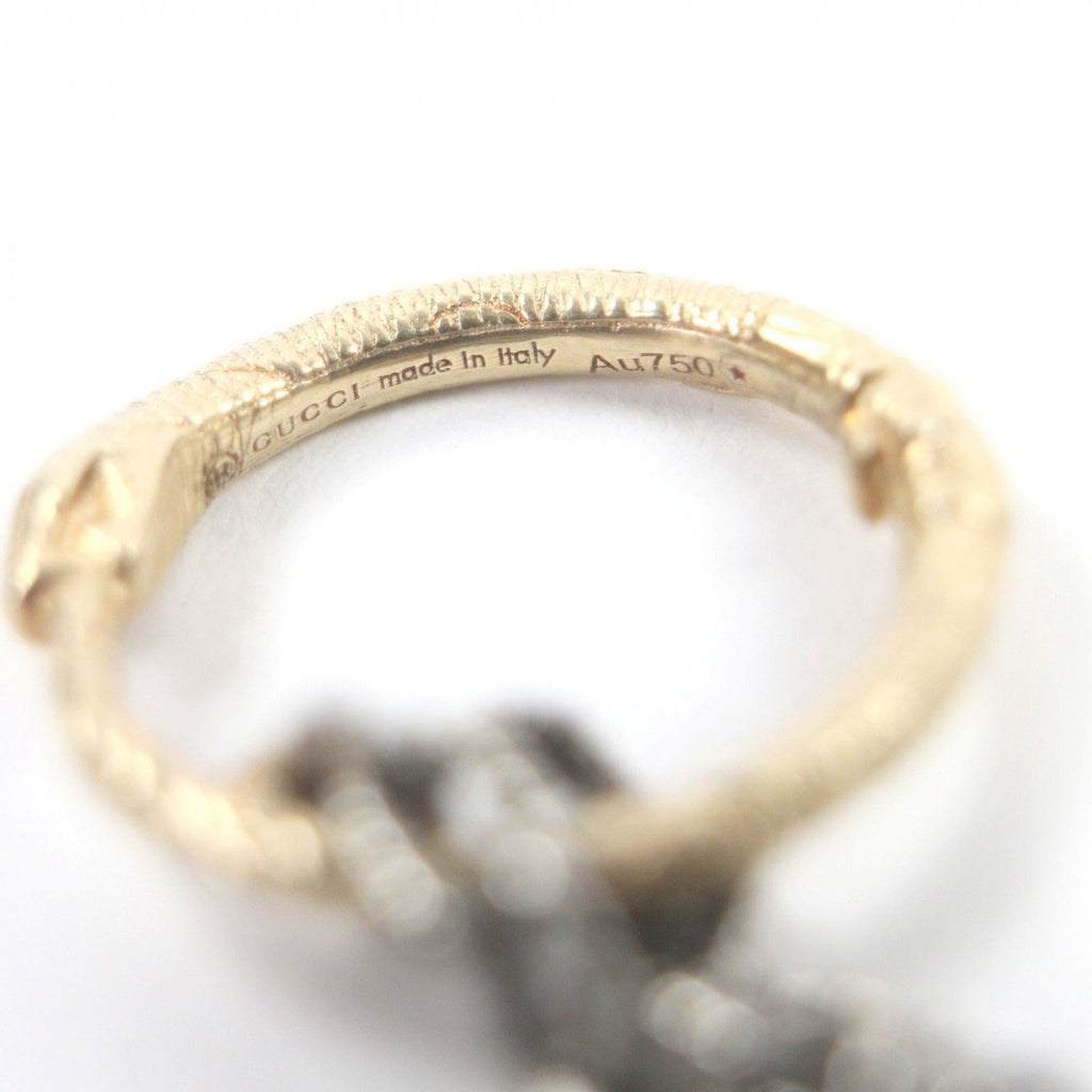 Gucci Ouroboros Chain Necklace Silver Gold — view 7