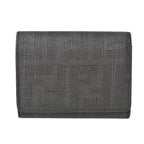 Fendi Card Case Coin FF Zucca Black