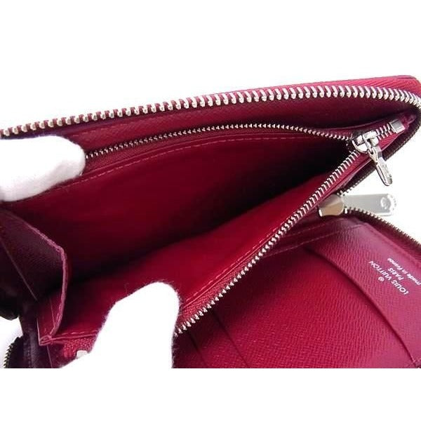 Louis Vuitton Wallet Zippy Compact Fuchsia Epi — view 6