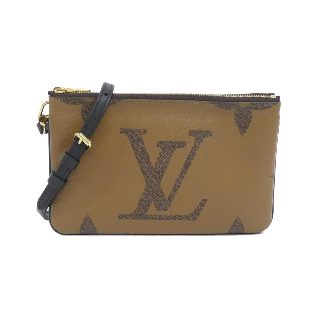 Louis Vuitton Monogram Giant Pochette Double Zip Shoulder Bag