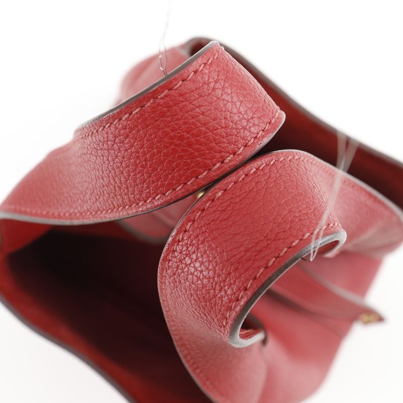 Hermes Picotin Lock 18 PM Taurillon Maurice Red Gold Hardware C Handbag — view 5
