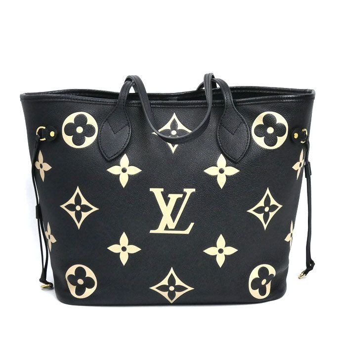 Louis Vuitton Neverfull MM Tote Monogram Empreinte Black