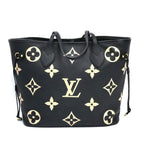 Louis Vuitton Neverfull MM Tote Monogram Empreinte Black