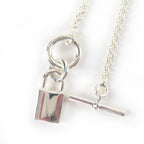 Hermes Amulet Cadena Necklace Pendant Silver Weight — view 5