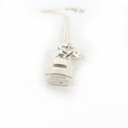 Hermes Amulet Cadena Necklace Pendant Silver Weight — view 6