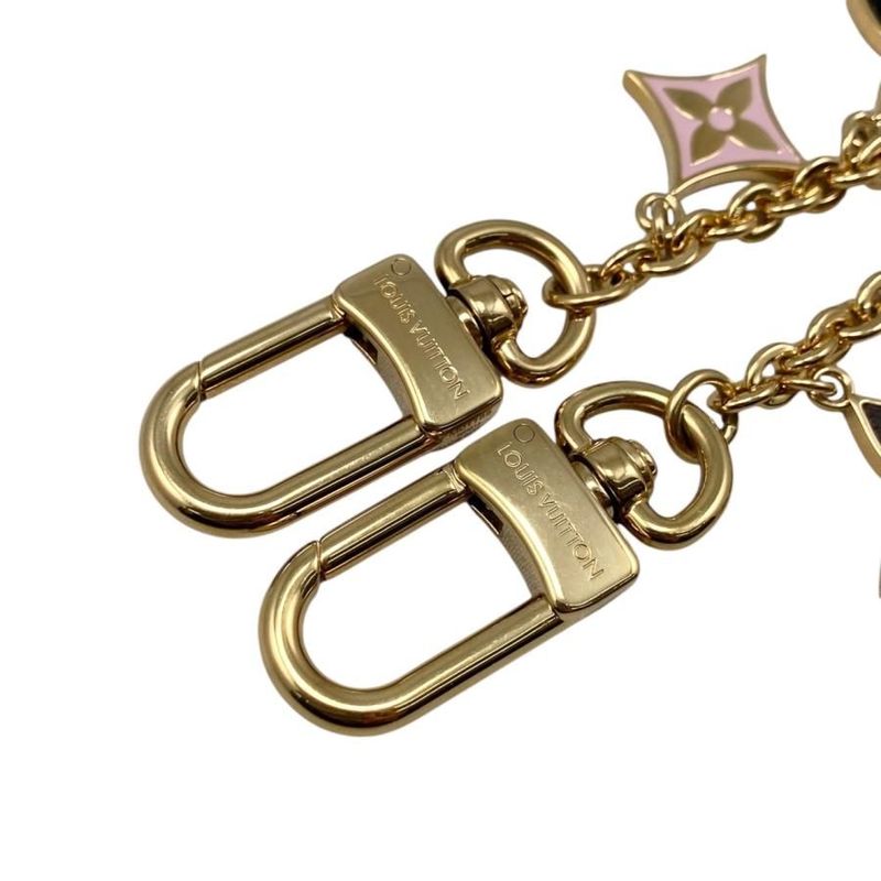 Louis Vuitton Bag Charm Chain Spring Street Monogram Flower Epi — view 7
