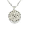 Louis Vuitton Necklace Twisted Flower Pendant Accessory