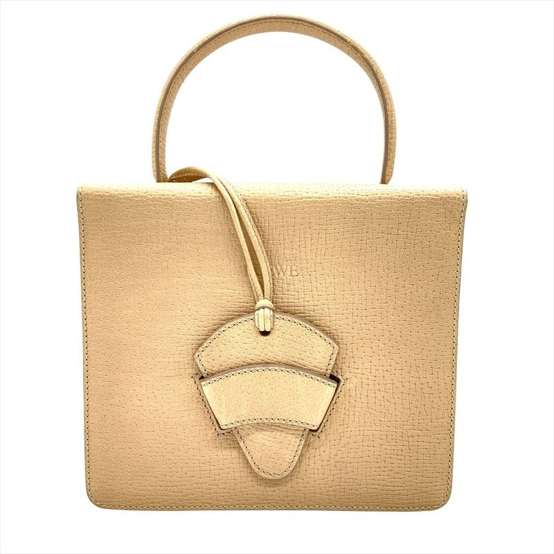 Loewe Handbag Leather Beige