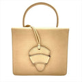 Loewe Handbag Leather Beige