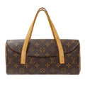 Louis Vuitton Bag Handbag Monogram Canvas Sonatine Brown Handheld Flap Type