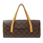 Louis Vuitton Bag Handbag Monogram Canvas Sonatine Brown Handheld Flap Type