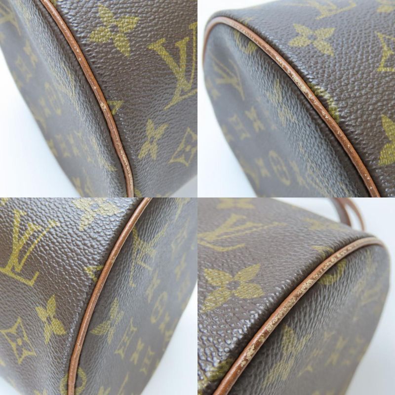 Louis Vuitton Handbag Papillon 30 Monogram Brown With Pouch — view 3