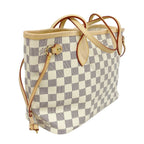Louis Vuitton Tote Damier Azur Neverfull PM White — view 2