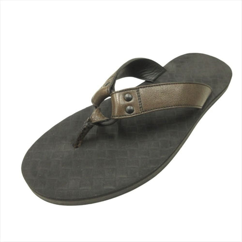 Bottega Veneta Leather Thong Sandals Shoes Beach Intrecciato 40 Brown