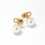 Celine Earrings Earring Gold Triomphe