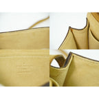 Louis Vuitton LV Pochette Twin GM Monogram 2-Way Shoulder Bag Clutch Brown — view 9