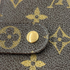 Louis Vuitton Monogram Porte Papier Zip Bifold Wallet Brown — view 4