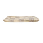 Louis Vuitton Coin Case Damier Azur Pochette Cles White — view 2