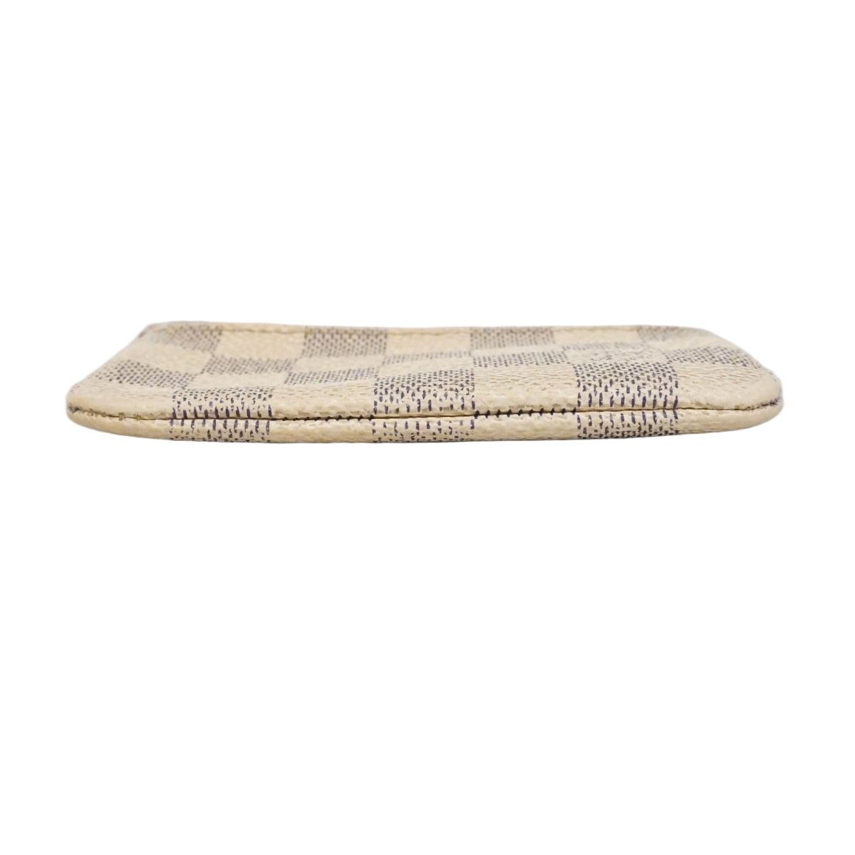 Louis Vuitton Coin Case Damier Azur Pochette Cles White — view 2