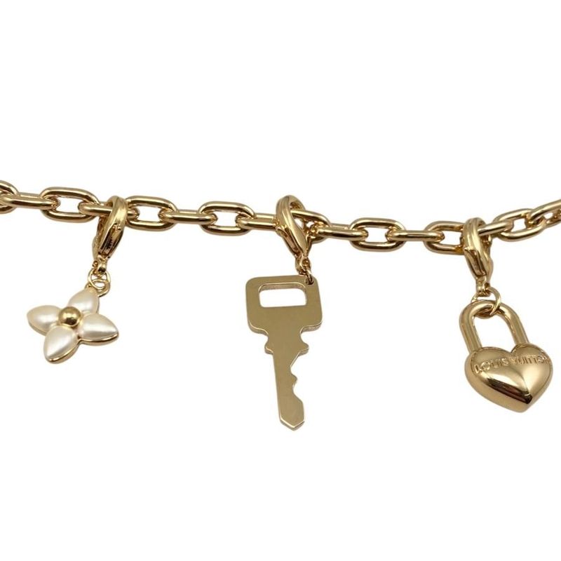 Louis Vuitton Bag Charm Monogram Flower Padlock — view 3