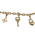Louis Vuitton Bag Charm Monogram Flower Padlock — view 3