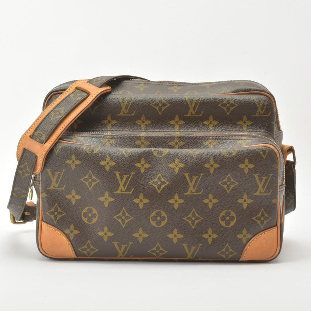 Louis Vuitton Nile Shoulder Bag Monogram Leather