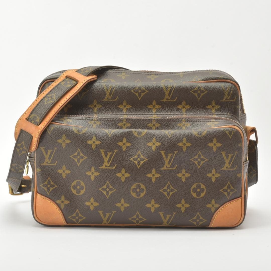 Louis Vuitton Nile Shoulder Bag Monogram Leather