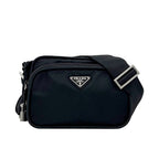 Prada Shoulder Bag Black Nero Tessuto Crossbody Nylon 44