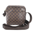 Louis Vuitton Damier Olaf PM Leather Shoulder Bag Crossbody Messenger Business