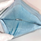 Dior Trifold Wallet Lotus Blue Gray Enamel — view 8