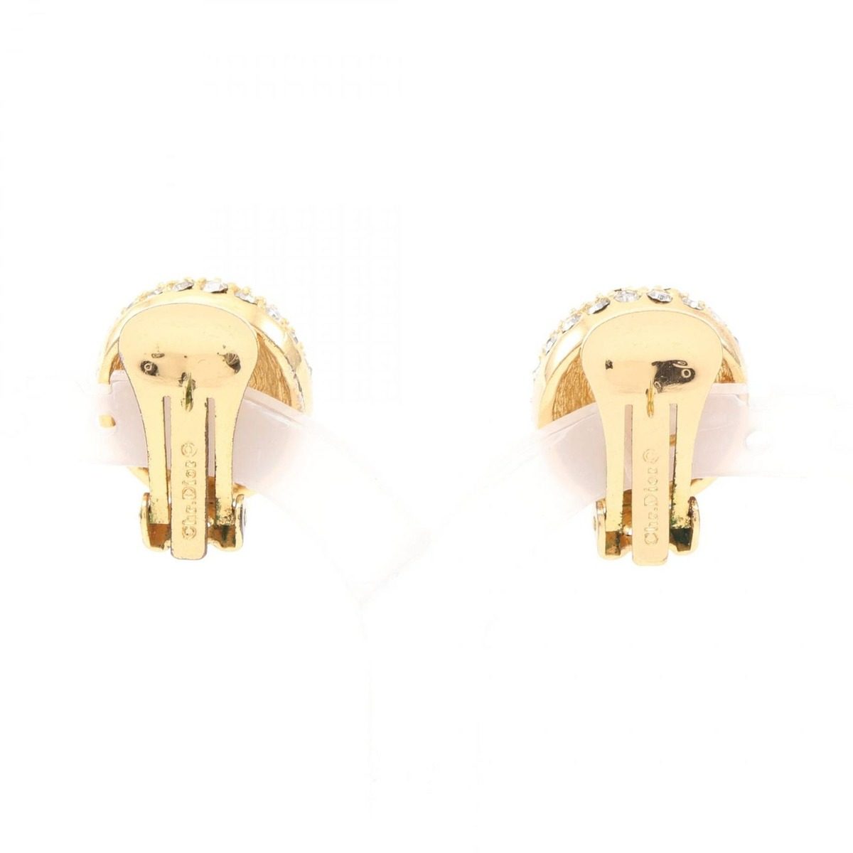 Dior Earrings Pearl Gold — view 2