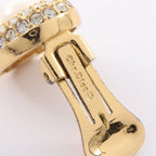 Dior Earrings Pearl Gold — view 4