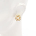 Dior Earrings Pearl Gold — view 5