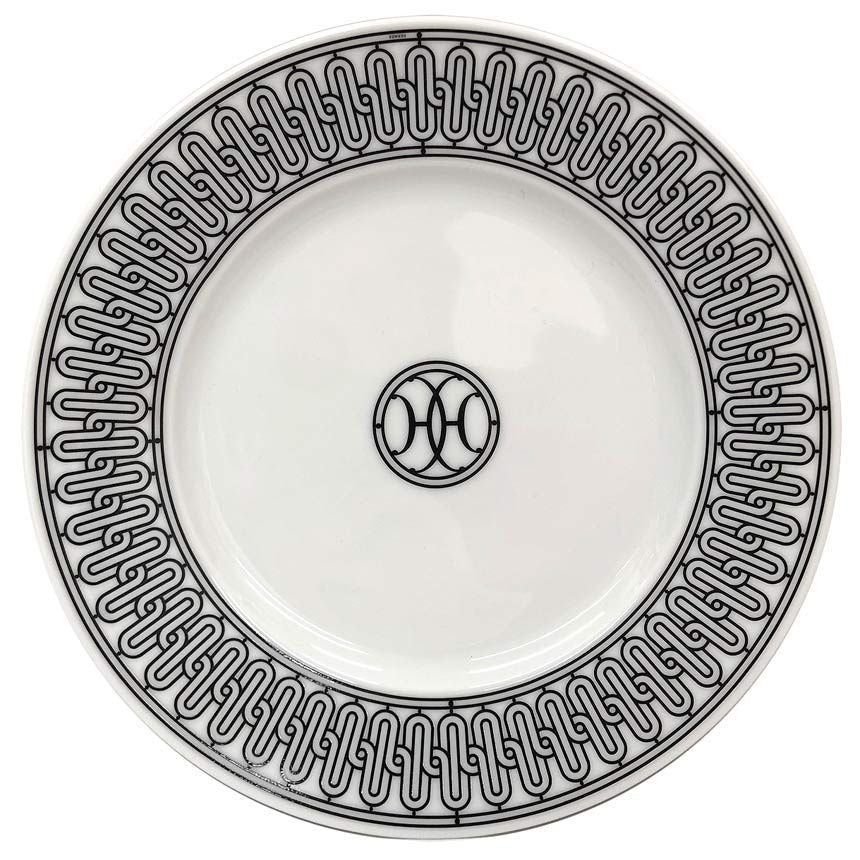 Hermes Deco Ash No1 Design Plate Black