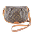 Louis Vuitton Monogram Menilmontan PM Leather Shoulder Bag Crossbody