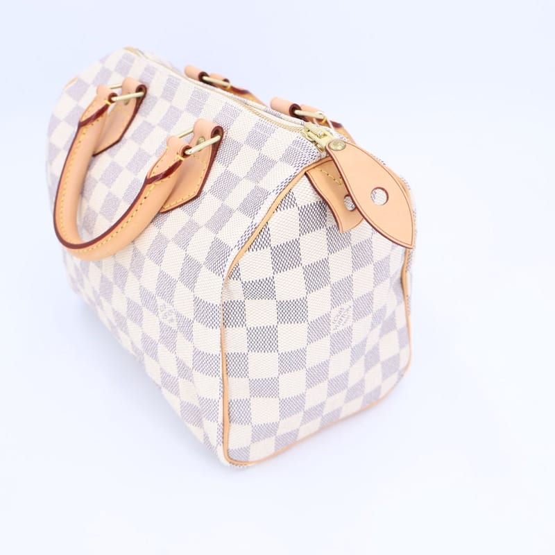 Louis Vuitton Mie Azur Speedy 25 Handbag Mini Boston Bag — view 3