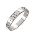Gucci Icon Ring 18k WG White Gold 750