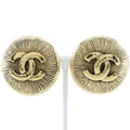 Chanel Coco Mark Gold Plated 30.0 g Earrings