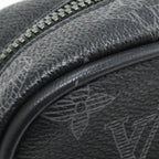 Louis Vuitton Monogram Eclipse Danube Shoulder Bag — view 4