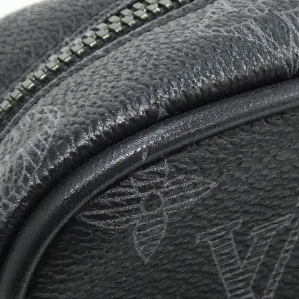 Louis Vuitton Monogram Eclipse Danube Shoulder Bag — view 4