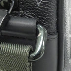 Louis Vuitton Monogram Eclipse Danube Shoulder Bag — view 8