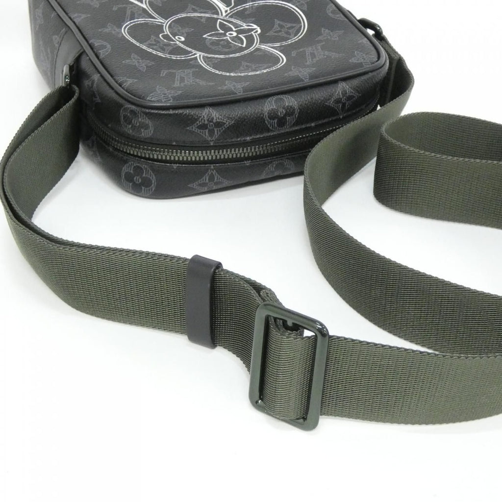 Louis Vuitton Monogram Eclipse Danube Shoulder Bag — view 9