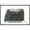 Chanel Quilted GD Metal Fittings Shoulder Bag