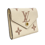 Louis Vuitton Trifold Wallet Monogram Empreinte Bicolor Portefeuille Victorine — view 2